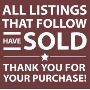 Everything below is sold!